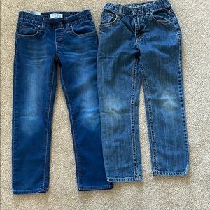 Boys Blue Denim Jeans Set Size 7